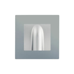 Siemens - Sortie de cable Silver Delta Viva + Plaque Silver