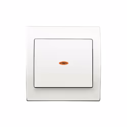 Va et Vient Lumineux Blanc Delta Iris + Plaque basic Blanc Une grande variété de choix haut de gamme La gamme d'appareillage  ...