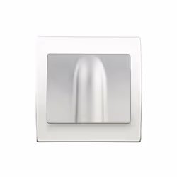 Sortie de cable Silver Delta Iris + Plaque basic Blanc Une grande variété de choix haut de gamme La gamme d'appareillage Delt ...