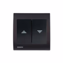 Interrupteur Volet Roulant Anthracite Delta Iris + Plaque basic Anthracite Une grande variété de choix haut de gamme La gamme ...