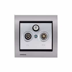 Prise 2P+T Silver Delta Iris + Plaque Métal Alu Silver Une grande variété de choix haut de gamme La gamme d'appareillage Delt ...