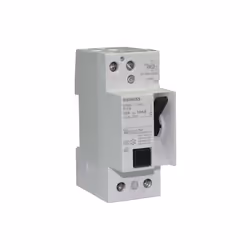Interrupteur différentiel type A 16A 10mA Siemens Dispositif de protection qui détecte les défauts à composante alternative e ...