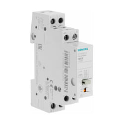 Siemens - Télérupteur Modulaire 16A 230V – 1 Module din – 1 Contact no – Commande Bouton-Poussoir