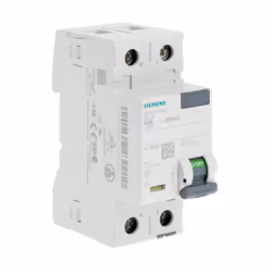 Interrupteur différentiel 30mA 63 A Type A. Prévient des risques d'électrocution en stoppant l'alimentation du circuit en cas ...