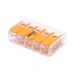 Description générale Ce connecteur est idéal pour les fils souples et rigides, offrant une solution sans outils pour un racco ...