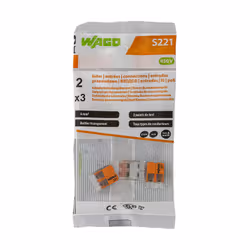 Description produit : Ces 3 bornes de connexion auto permettent de connecter deux fils électriques entre eux, remplaçant les ...