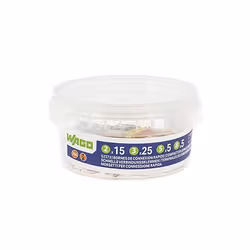 Pot de 50 bornes de connexion automatique S2273 235 et 8 entrées