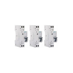 Siemens - 5SY3010-7KL lot 3 disjoncteurs modulaires 230V, 4,5kA, 1+N poles, courbe c, 10A