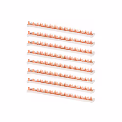 Description produit Lot de 8 barrettes de pontage également appelé peigne horizontal 16mm². Ce peigne horizontal assure facil ...
