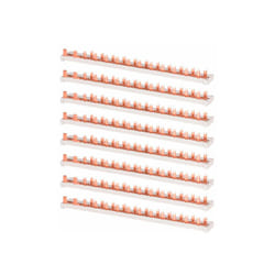 Eaton - Lot de 8 barrettes de pontage horizontale, 1P+N, 13 modules, 16A