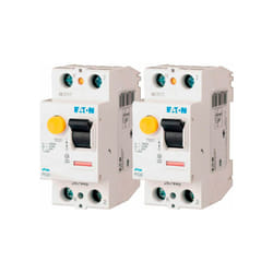 Eaton - Lot de 2 interrupteurs différentiels à vis 40A type ac 30mA