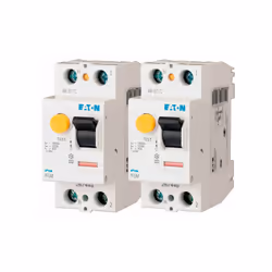 Description produit Lot de 2 interrupteurs modulaires 40 A type A avec une sensibilité de 30 mA. La gamme PFGM est destinée à ...