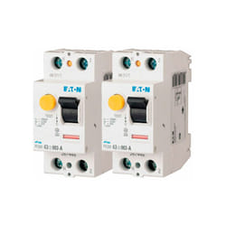 Eaton - Lot de 2 interrupteurs différentiels à vis 63A type a, pfgm, 30mA