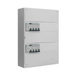 Tableau 2 rangées pré-équipé 2 inter. diff. 40A + 6 disjoncteurs - SIEMENS