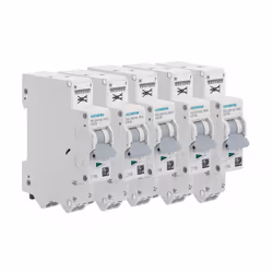 Description produit : SIEMENS 5 disjoncteurs 16A auto Ph+N Courbe C 4.5kA 230V. Pour protéger vos biens en cas de surchauffe  ...