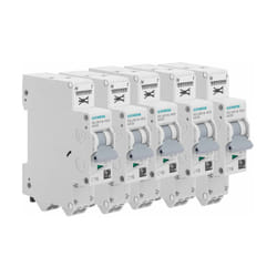Siemens - Lot de 5 disjoncteurs Auto p+n 16A