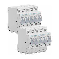 Siemens - Lot de 10 disjoncteurs Auto p+n 16A