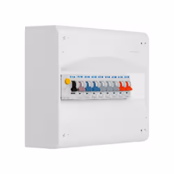Description produit : Tableau électrique 1 rangée pré-équipé. Pour montage en GTL (gaine technique de logement) ou en saillie ...