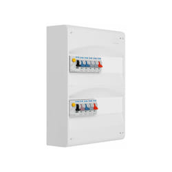 Eaton - Tableau 2 rangées pré-équipé 1 inter. diff. 63A + 1 inter. diff. 40A + 9 disjoncteurs