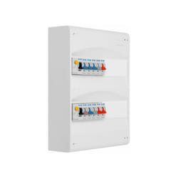 Eaton - Tableau 2 rangées pré-équipé 2 inter. diff. 63A + 10 disjoncteurs