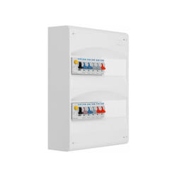 Eaton - Tableau 2 rangées pré-équipé 2 inter. diff. 63A + 10 disjoncteurs