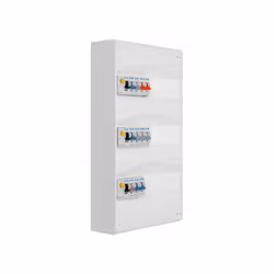 Eaton - Tableau 3 rangées pré-équipé 3 inter. diff. 40A + 11 disjoncteurs