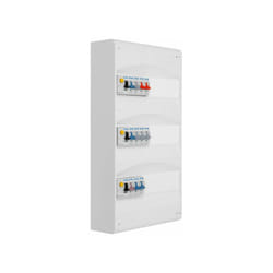 Eaton - Tableau 3 rangées pré-équipé 3 inter. diff. 40A + 11 disjoncteurs