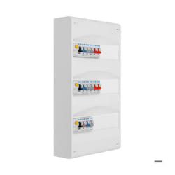 Tableau 3 rangées pré-équipé 2 interdiff 40A type A + 1 interdiff 63A + 13 disj
