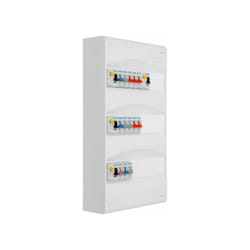 Eaton - Tableau 3 rangées pré-équipé 4 inter. diff. 40A + 13 disjoncteurs