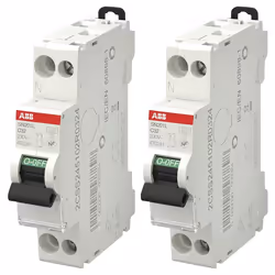 Lot de 2 disjoncteurs Ph+N raccordement Vis 32A-45Ka - Courbe C