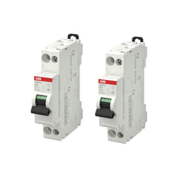ABB - Lot de 2 disjoncteurs Ph+N raccordement Vis 20A-4,5Ka - Courbe c