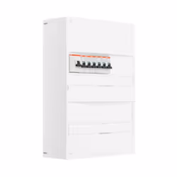 Description produit : Tableau électrique 2 rangées pré-équipé. Pour montage en GTL (gaine technique de logement) ou en sailli ...