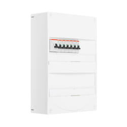 ABB - Tableau 2 rangées pré-équipé 1 inter. diff. 40A type ac + 6 disjoncteurs