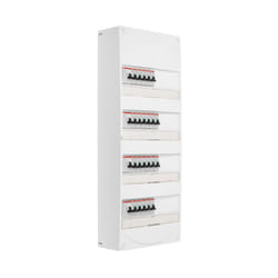 ABB - Tableau 4 rangées pré-équipé 4 inter. diff. 63A + 22 disjoncteurs