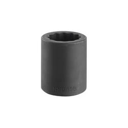 Douille pour clé à choc Bi-Hexagone, 16mm Carré 1/2' ( Prix pour 1 )