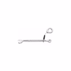 Type de clé = Clé mixte Mesure métrique = 19mm Longueur hors tout = 216 mm Double terminaison = Oui Finition = Chrome Taille  ...