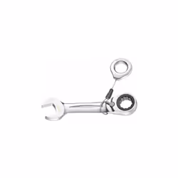 Type de clé = Clé à cliquet mixte Impérial/Métrique = Métrique Longueur hors tout = 108 mm Double terminaison = Oui Hauteur s ...