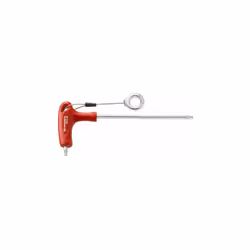 Nombre de pièces = 1 Taille = T25 Forme = T Bras court ou long = Long, court Finition = Chrome Clés Torx avec poignée en T sé ...