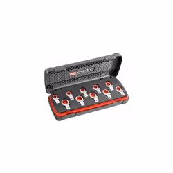Type de kit = Jeu d'embouts polygonaux Dimensions dans le set = 14 ? 24 mm Nombre de pièces = 10 Conforme VDE/1000V = Non