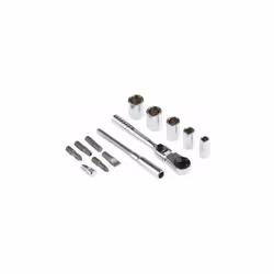 Description générale Ce coffret douilles 1/4'' 6 pans métriques et embouts 23 pièces R1PICOPB de la marque FACOM est un outil ...