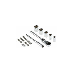 Jeu de douilles Facom 1/4'' 6 pans, carré 23 pièces ( Prix pour 1 )