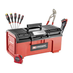 Boite a Outils Pro ToolBox + 16 outils - BP.C19NCM1PB - Boite a outils plastique 19 - Facom