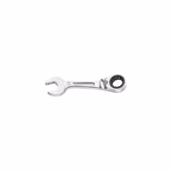 Type de clé = Clé à cliquet mixte Mesure métrique = 12mm Longueur hors tout = 106,5 mm Double terminaison = Oui Finition = Ch ...
