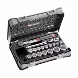 Description générale Le coffret de serrage 1/2'' 6 pans métriques de Facom est un ensemble complet de 19 pièces conçu pour un ...