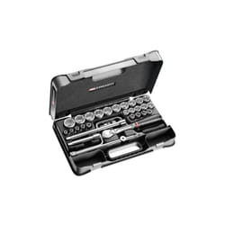 Coffret douilles Facom 1/2' - 6 pans métriques - 30 pièces - S.161-5P6