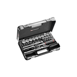 Coffret douilles 1/2' 12 pans métriques S.161B Facom 30 pièces - S.161-5P12