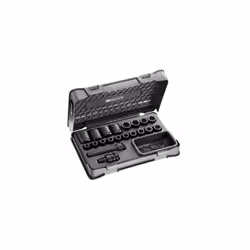 Coffret douilles 1/2 impact 6 pans 8-27 mm FACOM - NS.500B" - Pour votre sécurité, utilisez les douilles impact avec les bagu ...