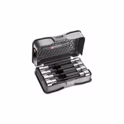 Taille d'entraînement = 1/2" Type de kit = Jeu de douilles pour tournevis Type d'entraînement = Carré Nombre de pièces = 8 Co ...