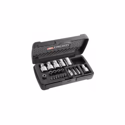 Description générale Coffret de douilles et embouts Torx® comprenant 21 pièces, conçu pour une utilisation professionnelle et ...