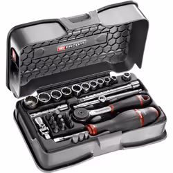 Le coffret est conçu pour les professionnels de la plomberie sanitaire, offrant une sélection complète d'outils adaptés aux t ...